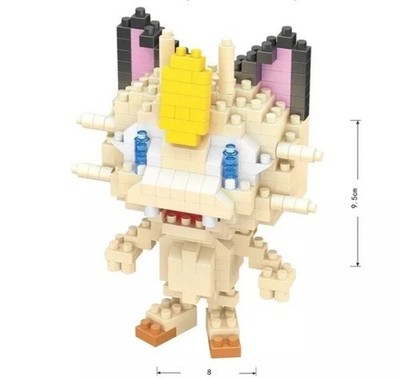 Pokémon 3D '' Micro Brick Baustein '' - Miaou -