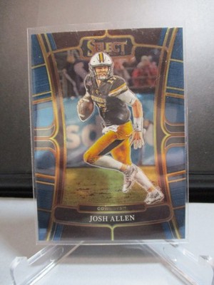 2023 Panini Select Draft Picks #27 Josh Allen Blue Retail - Wyoming/Buffalo
