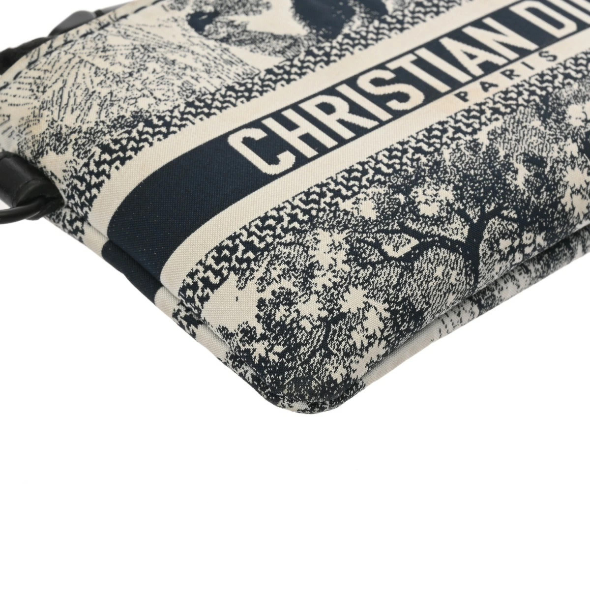 Dior Multifunction Pouch Coin Case Only White Nav… - image 4