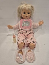 Vintage Boxed Galoob 1985 Baby Talk Doll Boxed