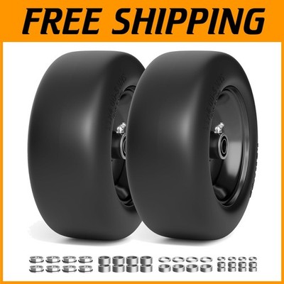Flat Free 11x4-5 Solid Front Tires for Zero Turn Mower