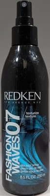 (As Is)(No Cap) Redken Fashion Waves 07 Texturizing Sea Salt Spray - 8.5 fl oz.