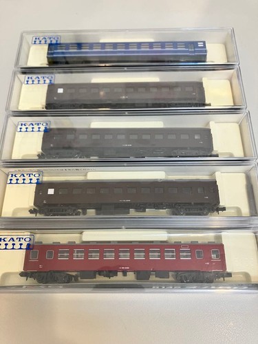 Juego de 5 vagones de pasajeros KATO Oha 12 33 35 50 732776 | Condition: Used