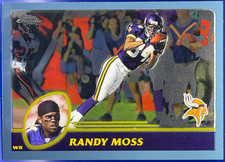 2003 Topps Chrome Randy Moss #123 Minnesota Vikings HOF WR