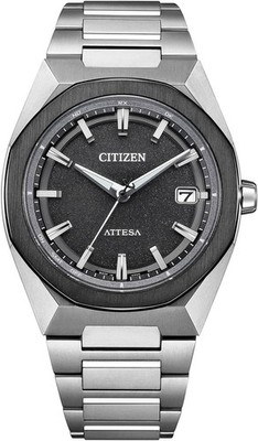Citizen Attesa CB3044-55E ACT Line Eco-Drive Octagon Titanium JDM Watch New