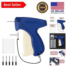 Tagging Gun Set: 5 Needles 1008 Royal Blue Fasteners, Ergonomic Design