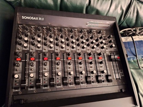 Sonosax SX-S 8 Channel Swiss Made Portable Pro Audio Mixer - SERVICED/WORKING