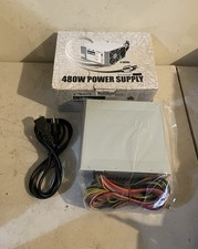 New Logisys PS480D 20/24 pin Switching 480W Power Supply
