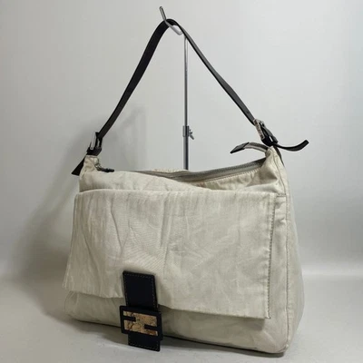 Sac à bandoulière Fendi Mamma Baguette marron foncé - Photo 1/4