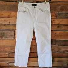 3 x 1 Joni straight leg Joni white jeans cropped size 31 NWOT