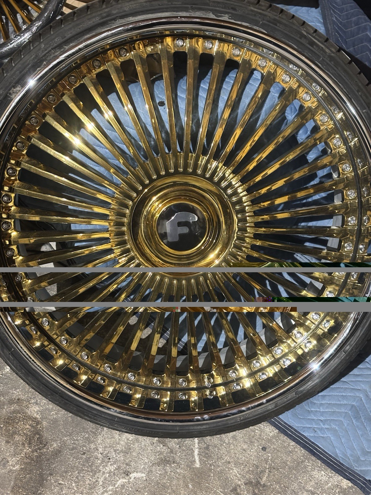 Forgiato Rims And Tires 26” With Matching Steering Wheel