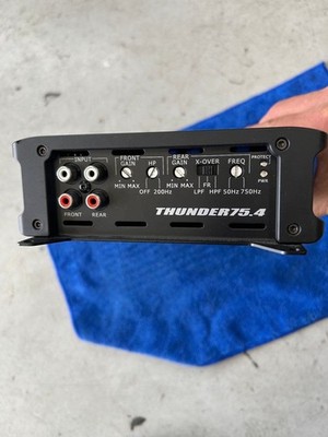 MTX AUDIO power amplifier MTX-THUNDER75.4 | eBay