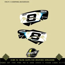 Stacyc Electric Balance Bike for Kids 16E-DRIVEBSIDEPANEL Decals Stickers  Mx