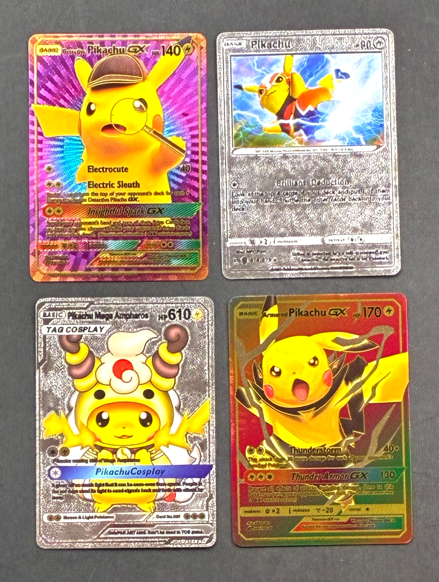 pokemon cards mega pikachu gx 2024 EN Libre Pikachu Vcos Pokemon Pikachu Cosplay RAW  TCG Titans