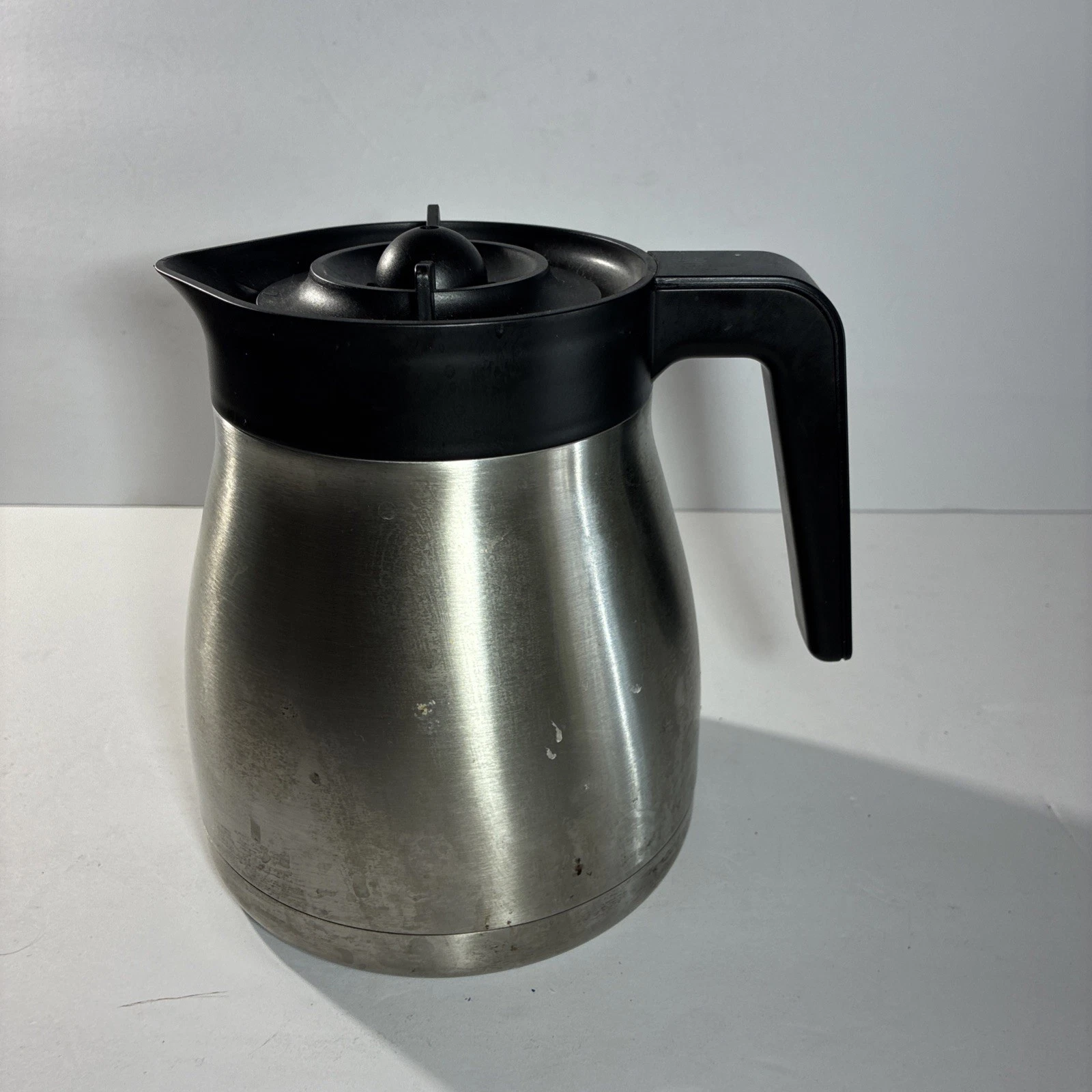Keurig Stainless Steel Thermal Coffee Carafe Black Lid Insulated Server Pot