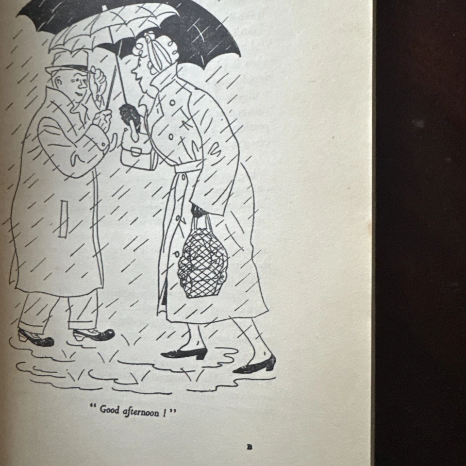 Vintage George Mikes Collection-6 Illustrated 1st Ed Vols 1950s - Image 4 of 4