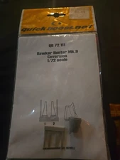 Quickboost 72111 1/72 Hawker Hunter Mk 9 Conversion for RVL