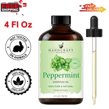 Handcraft Blends Peppermint Essential Oil – Huge 4 Fl Oz – 100% Pure And Natural