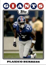 Plaxico Burress 2008 Topps #127 New York Giants