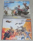 1987 Poster Set G.I. GI Joe Magazine Vintage 3.75 ARAH Centerfold Art Display