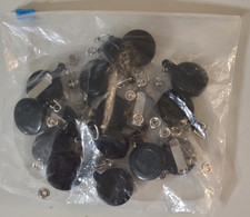 Bulk 16 Pack - New Retractable ID  Key Card Badge Reels with Belt Clip