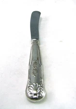 Mappin & Webb Silverplate UK KINGS Hollow Butter Spreader(s) READ