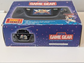 Sega Game Gear Sonic 2 Set, Complete in Box w/Replaced Capacitors Tested