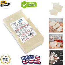 Clear Soap Base - Moisturizing Melt and Pour Glycerin Soap Base for Crafting ...