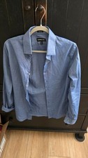 Men's Express Solid Extra Slim Everyday Performance 1MX Dress Shirt Small