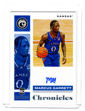 MARCUS GARRETT 2021-22 PANINI CHRONICLES DRAFT PICK (RC) #CR-MGA