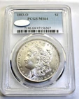 1883 O Morgan Silver Dollar PCGS MS-64 BLAST WHITE Littleton Select