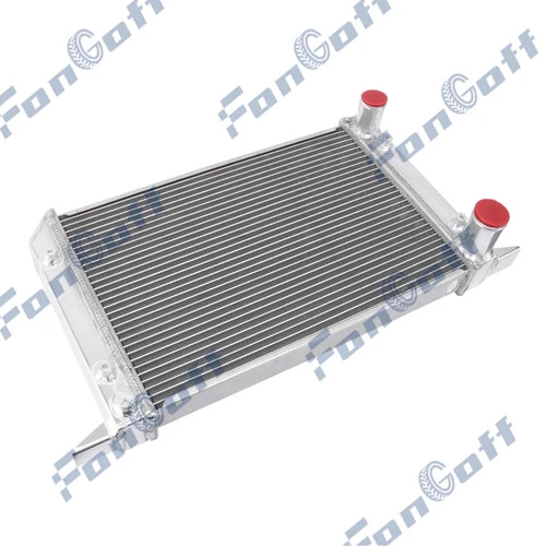 2Rows Aluminum Radiator Fit 1994-90 VW Scirocco Pro Stock Style Drag Racing Use - Picture 9 of 10