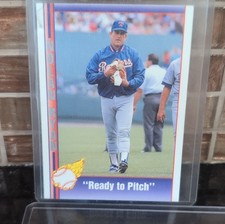 Pacific 1991 Nolan Ryan Texas Rangers MLB Card Lot Ready to Pitch #217