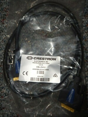 CRESTRON DVI INTERFACE CABLE CBL-DVI-3  ** NEW**