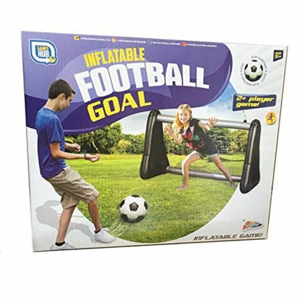 Inflatable Blow up Goal Shooting Net Football Soccer Training Outdoor