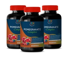 pomegranate capsules - POMEGRANATE COMPLEX - heart health vitamins 3B