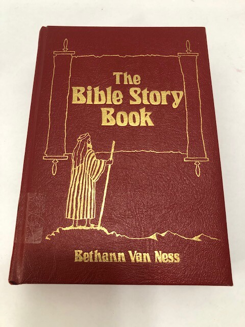 The Bible Story Book by Bethann Van Ness 1963 Hardcover