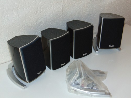 Teufel Satelliten Lautsprecher CE 20 FCR schwarz Front/Rear für 5.1 Surround - Bild 3 von 13