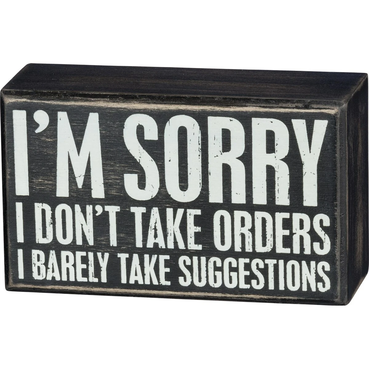 Suggestion Box Sign
