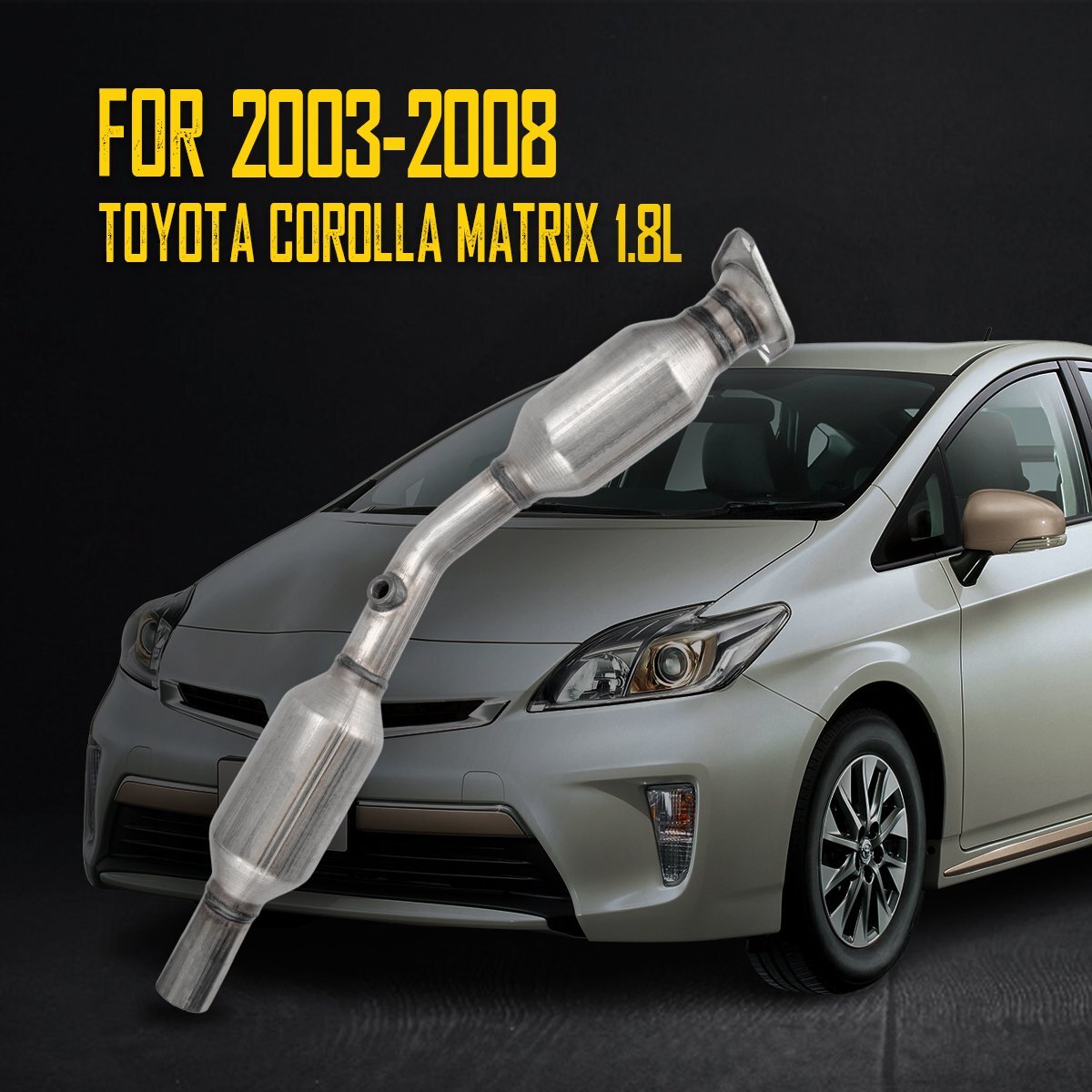 For 2003 - 2008 Toyota Corolla 1.8L Catalytic Converter EPA Approved ...