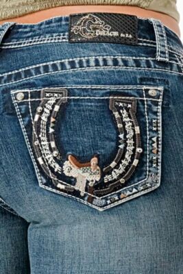 Jeans Bootcut Grace in LA Horseshoe EBS674