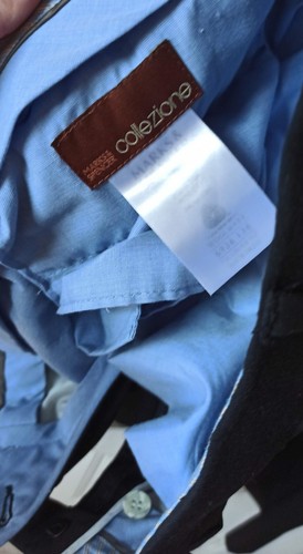 Traje Marks and Spencer Collezione 100% Lana Negro 40L / Pantalón 34/33 - Imagen 9 de 11