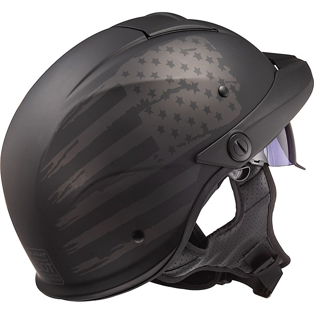 helm half face ls2