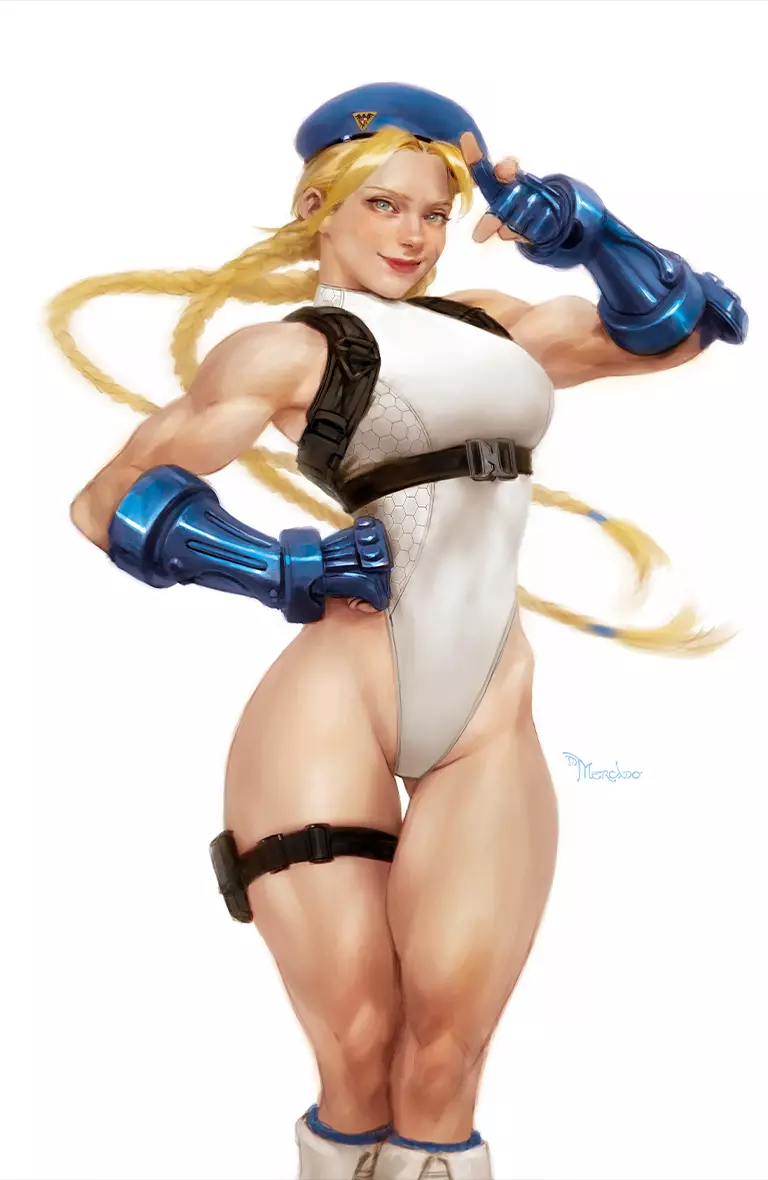 Street Fighter Masters Cammy #1 Virgin Mercado SF6 Cammy Cover NM