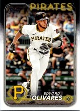 2024 Topps Series 2 Edward Olivares Pittsburgh Pirates #527