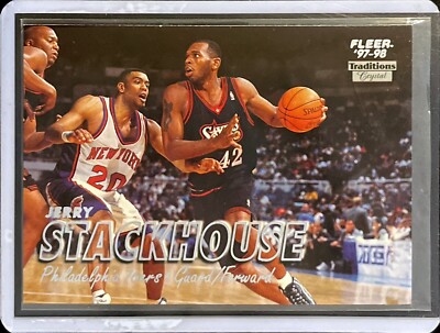 Jerry Stackhouse - 1997-98 Fleer - Traditions - Crystal #255