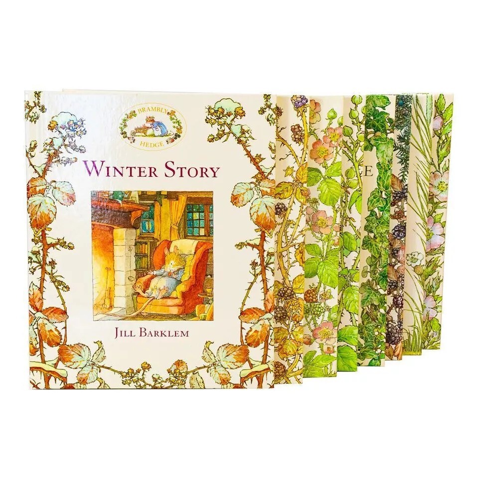 新品ハードカバーThe Brambly Hedge Library 8冊セット The Brambly Hedge 8 Books Classic Countryside Tales Box Set