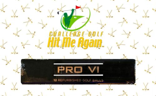 Challenge Golf Hit Me Again! Titleist Pro V1 Refinished Golf Balls 12Pk (Dozen) - Picture 4 of 8