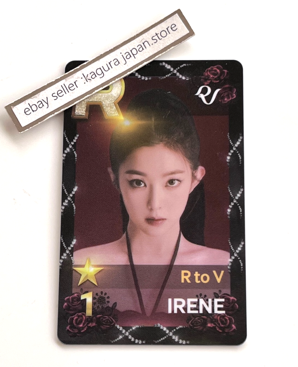 Red velvet Irene トレカ R to V Red velvet Irene トレカ R to V Red Velvet IRENE R to V Super