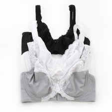 Women's Full Cup Underwired Bra Large Bust Bras Minimiser 32-52 C-D-DD-F-G-H-I-J